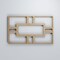 Ekena Millwork Extra Small Hastings Decorative Fretwork Wood Wall Panels, Birch, 4 7/8"W x 7 3/8"H x 3/8"T WALW08X08X0375HASBI - alternate 5